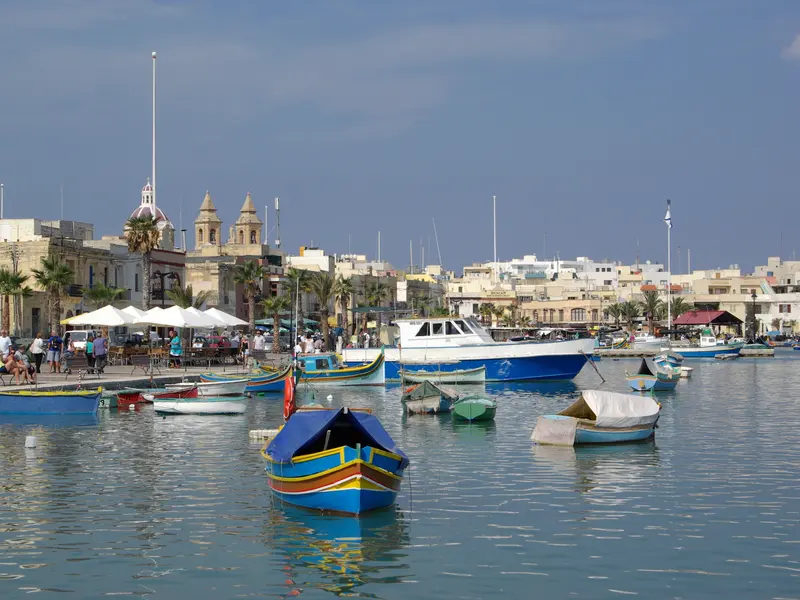 Malta, Marsaxlokk, Hafen
